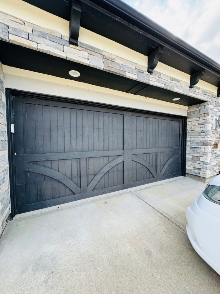 Wood Garage Door Installation