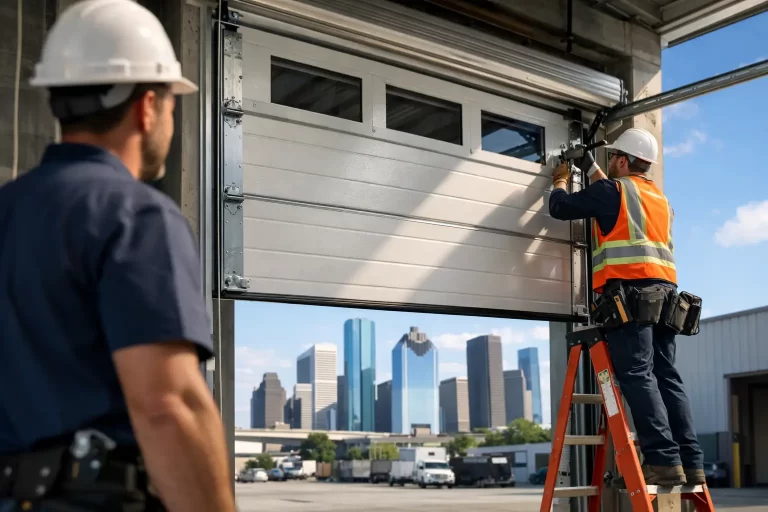 Commercial Garage Door Installation in Houston