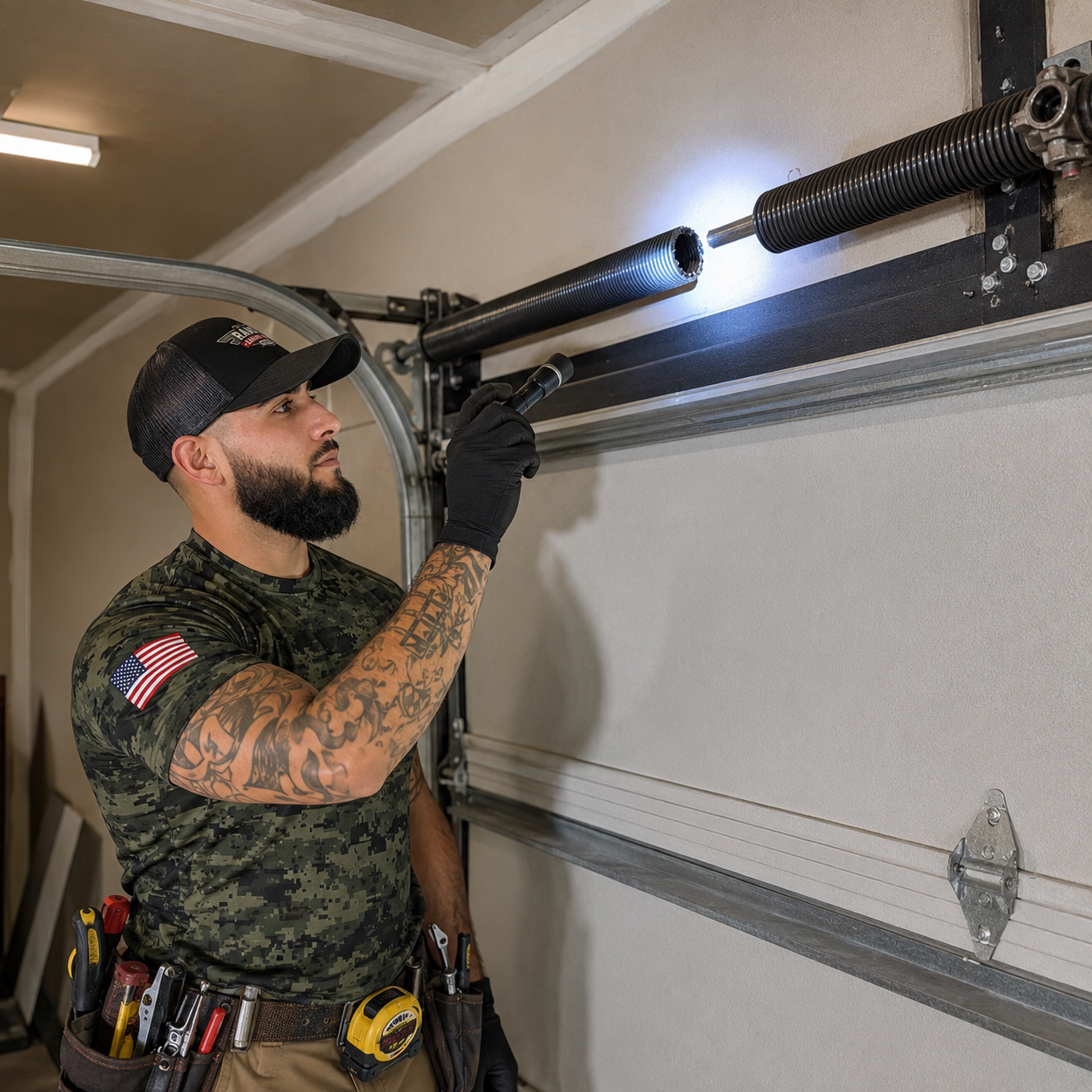 03 houston garage door spring repair