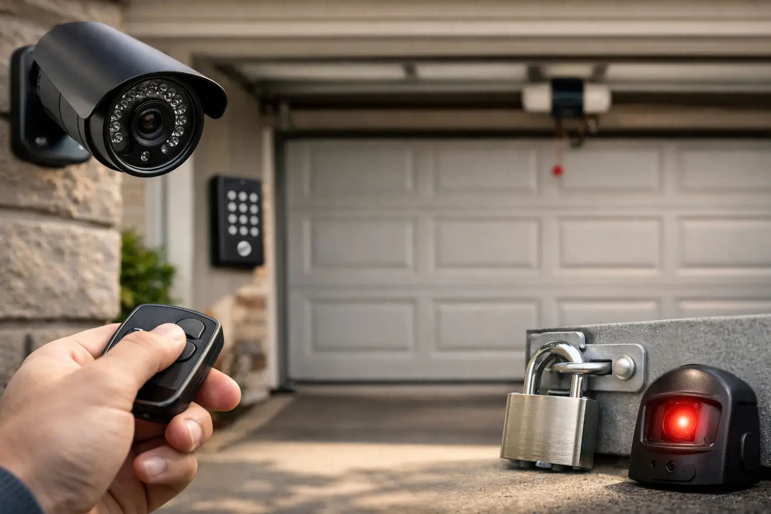 7 Best Garage Door Security Upgrades for Homes