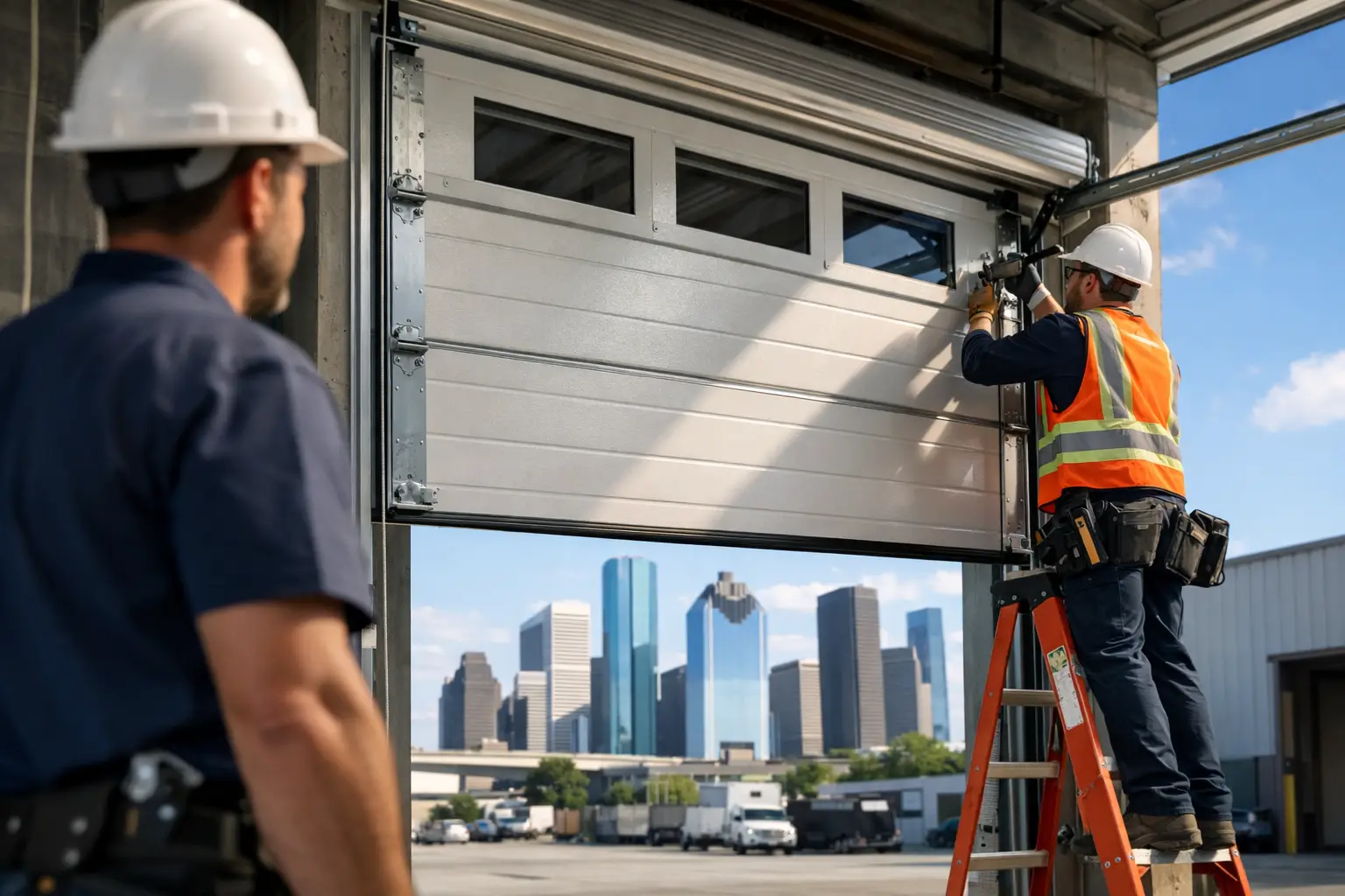 Commercial Garage Door Installation in Houston
