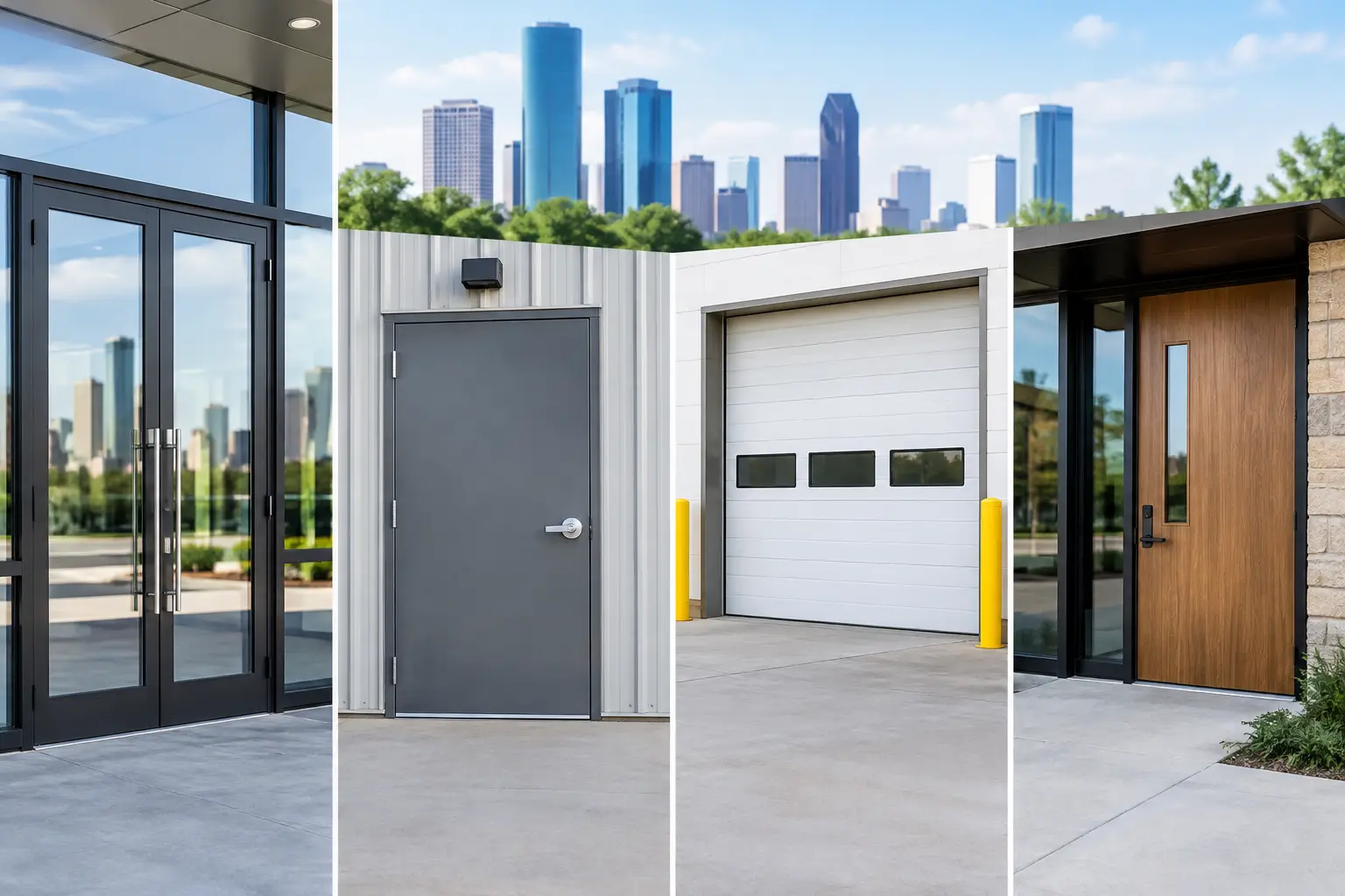 Commercial Door Comparison for Houston Properties